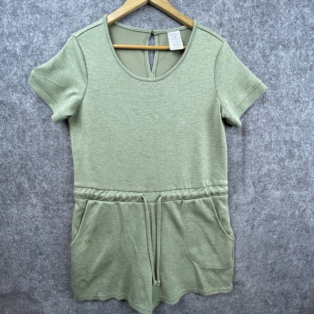Serra Romper Womens Medium Soft‎ Drawstring Loungewear Modal Breathable Playsuit